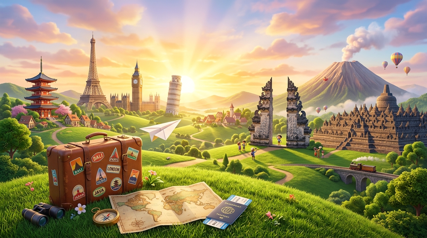 Gamanesia World & Indonesia Travel Diorama
